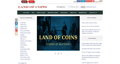 Desktop Screenshot of landofcoins.com